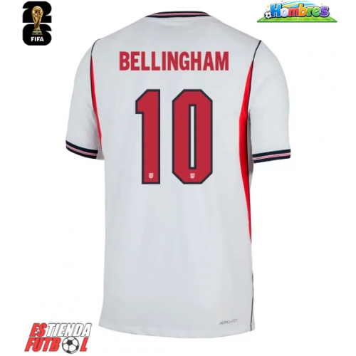 Inglaterra Jude Bellingham #10 Primera Equipación Mundial 2026 Manga Corta